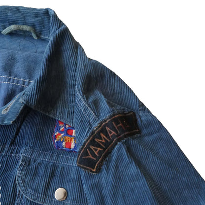 70s「unknown」car wappen corduroy jacket|1970年代「ブランド不明」カーワッペンコーデュロイジャケット