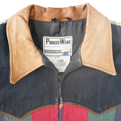 80s 「PIONEER WEAR」Native Patterned Work Jacket|1980年代「パイオニアウェア」ネイティブパターンワークジャケット