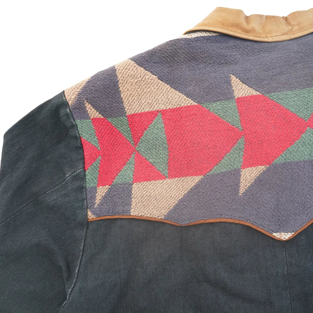 80s 「PIONEER WEAR」Native Patterned Work Jacket|1980年代「パイオニアウェア」ネイティブパターンワークジャケット