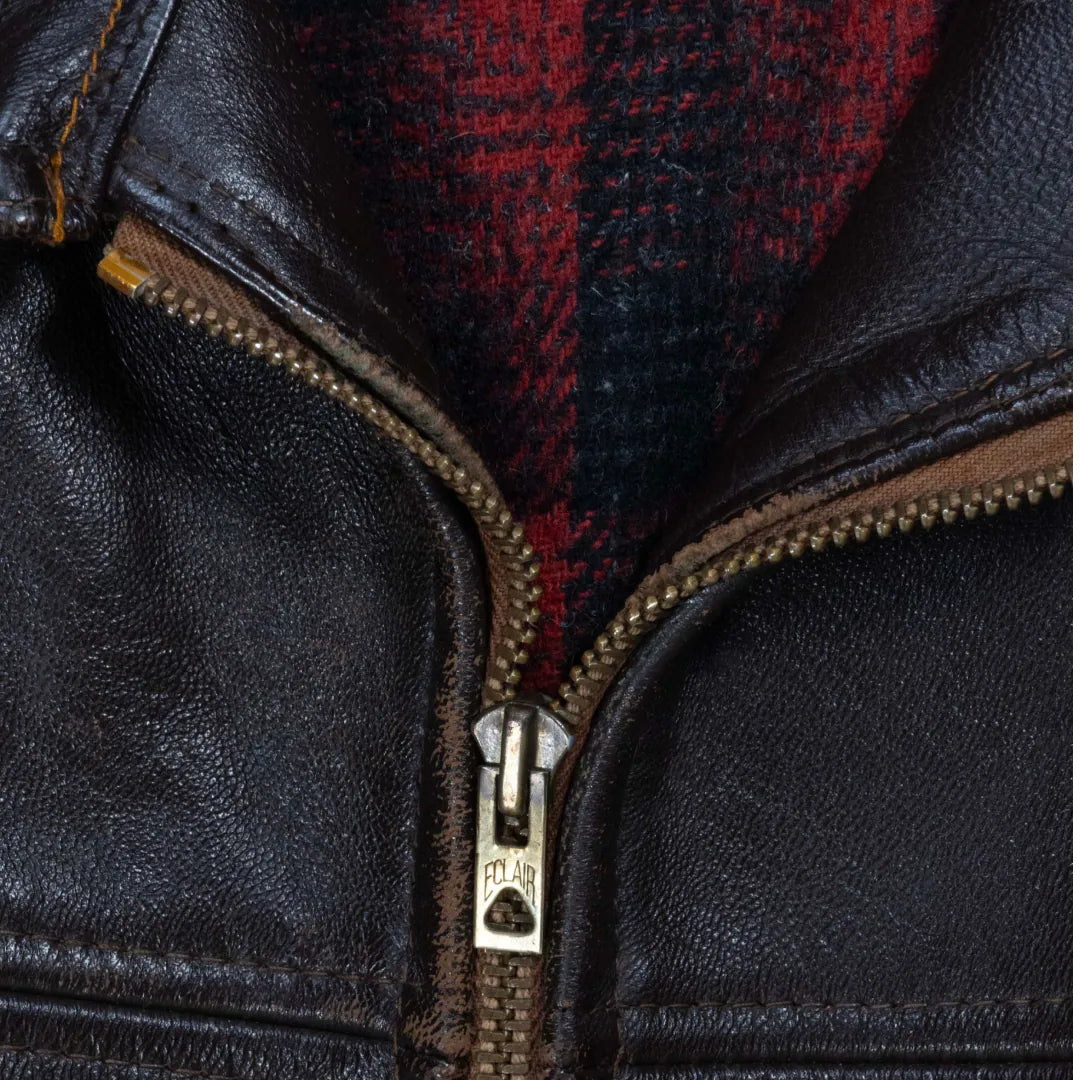 60s~ 「Euro vintage」leather carcoat｜1960年代「ユーロヴィンテージ」レザーカーコート