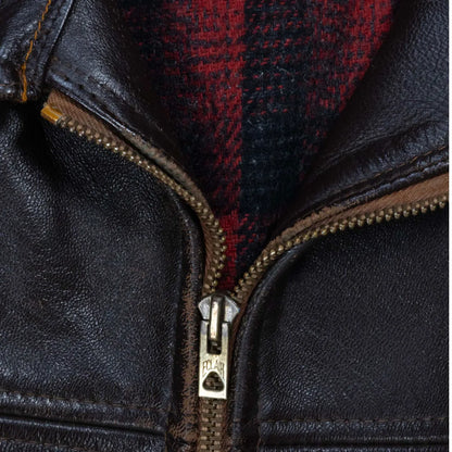 60s~ 「Euro vintage」leather carcoat｜1960年代「ユーロヴィンテージ」レザーカーコート