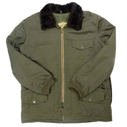 70s 「unknown」Hunting boa jacket｜「ブランド不明」ハンティングジャケット