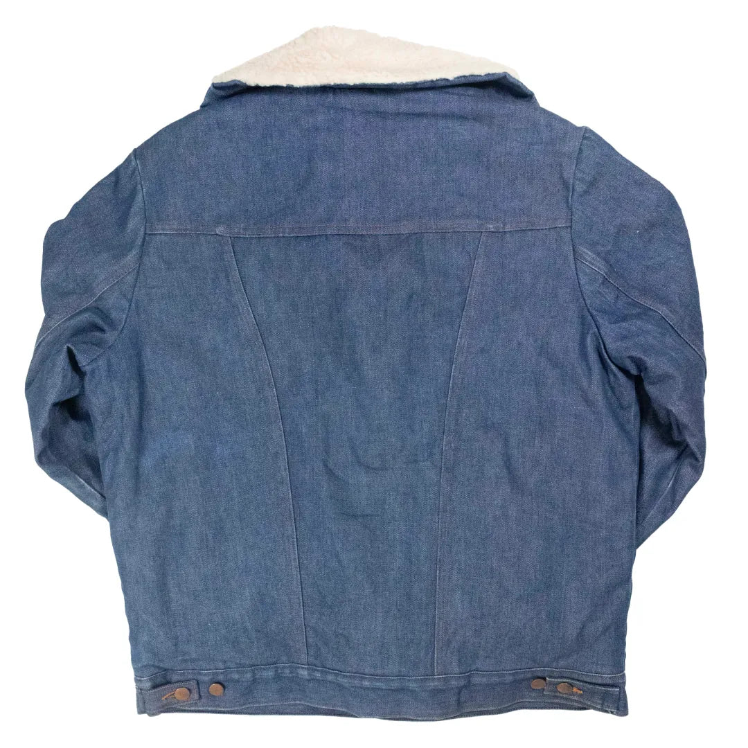 80s「Wrangler」Denim boa jacket｜1980年代「ラングラー」デニムボアジャケット