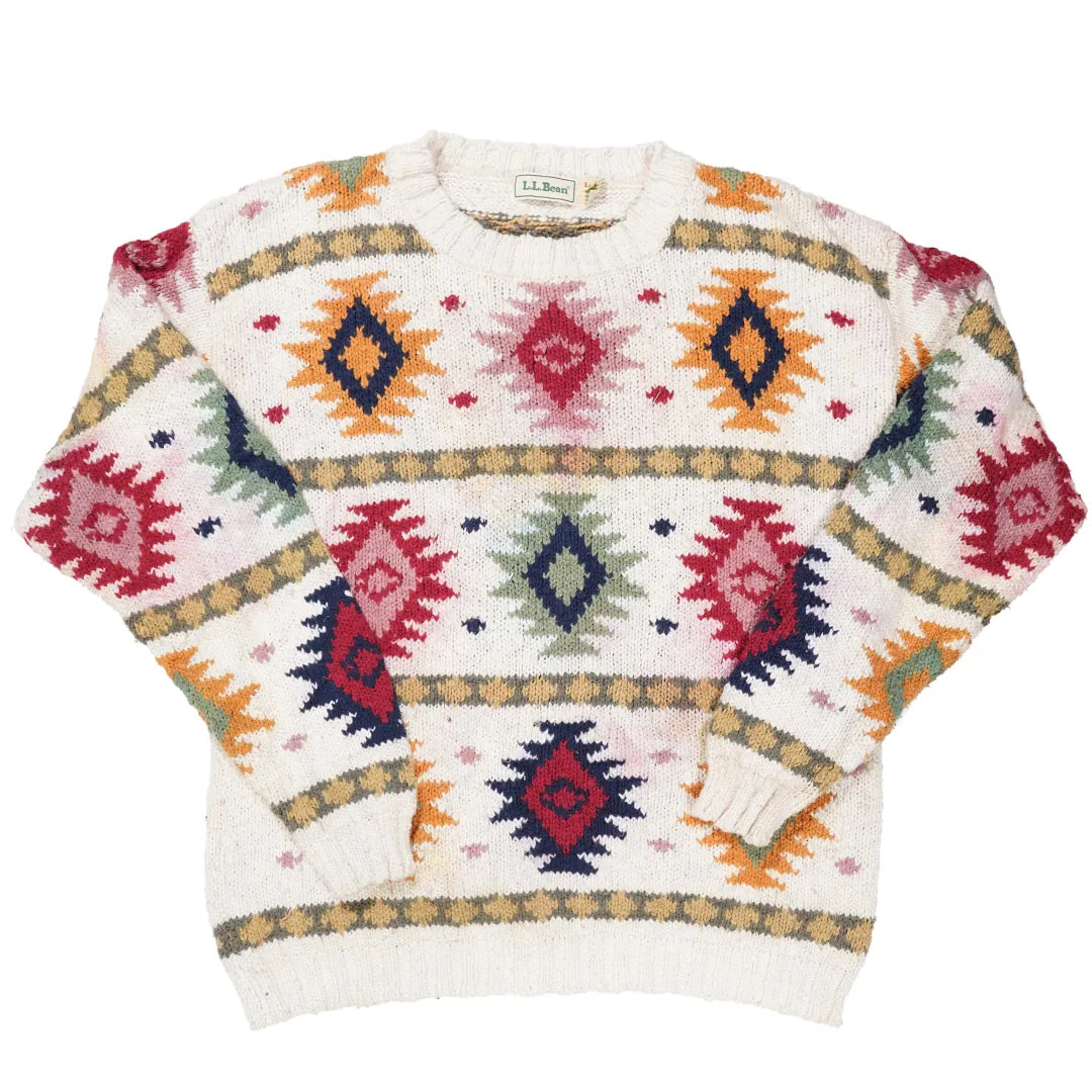 00s 「L.L.Bean」Design knit｜2000年代「エルエルビーン」デザインニット